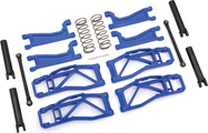 Set de suspensie roți Traxxas albastru (pentru WideMaxx)