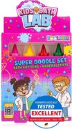 ACCENTRA Pastelky do vane KOOLKIDZ v darčekovej krabičke Jablko 4 farby x 5g