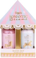 ACCENTRA Set za kupanje Romantic Dreams u kutiji Čajna ruža 2x 100ml