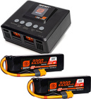 Spektrum Smart Powerstage G2 Air 4S 2200mAh IC3 2x, nabíjačka S250