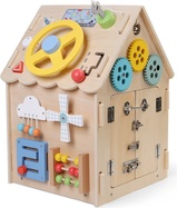 2Kids Toys Activity board Domček prírodný