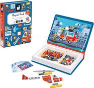 Janod Magnetibook Požiarnici Magnetická kniha pre deti