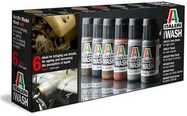 Juego de pinturas acrílicas 448AP - MODEL WASH 6uds