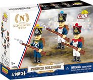 Cobi 20090 Napoleon - Francúzsky vojaci, 3 figúrky s doplnkami, 41k