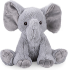 Elefant de pluș 25cm așezat material ECO