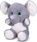 Éléphant en peluche 16,5cm assis