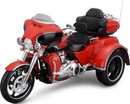 Maisto - H-D Trikes - 2021 CVO Tri Glide, metal oranžová, 1:12