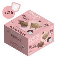 FEEDO Plienky jednorázové MIDI (od 4 do 9 kg), 216 ks, mesačná zásoba