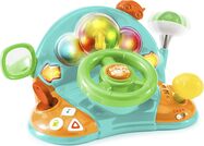 BRIGHT STARTS Hudobný svetelný volant Lights &amp; Colors Driver™ 6m+