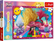 Trefl Puzzle 100 Glitter - Trblietaví Trollovia / Universal Trolls 3 (2023)