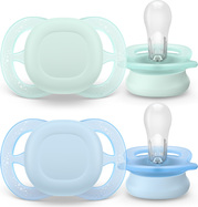 Philips AVENT Schnuller Ultrastart neutral 0-2m Junge 2 Stk
