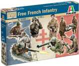 Model Kit figurky 6189 - WWII - Free French Infantry (1:72)