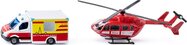 Siku Super - Ambulanta i helikopter, set