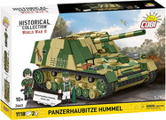 Cobi 2663 Zweiter Weltkrieg Panzerhaubitze HUMMEL, 1:28, 1118 k, 2 f