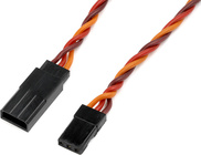 Kábel serva predlžovací krútený JR HD 22AWG 75cm