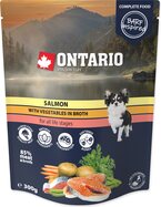 Kapsička Ontario losos so zeleninou vo vývare 300g