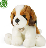 Câine de pluș St. Bernard stând 26 cm ECO-FRIENDLY
