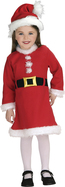 SANTA dievča detský kostým veľkosť (82-90cm)