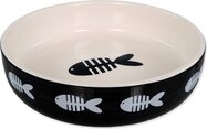 Miska Magic Cat keramická potlač ryba čierna 13x4cm 260ml