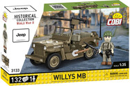 Cobi II WW Willys MB, 1:35, 132 k, 1 f