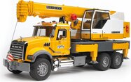 BRUDER 02818 MACK Granit Liebherr Autožeriav
