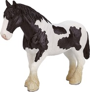 Mojo Clydesdale kôň čiernobiely