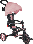 Globber detská trojkolka skladacia 4v1 - Deep Pastel Pink