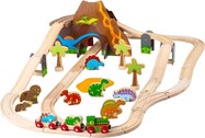 Bigjigs Rail Holzeisenbahngleise Dinosaurier