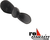 ROMARIN Lodná skrutka 2-listá 40mm pravá M4 HS
