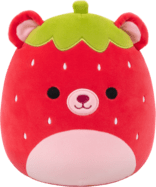 SQUISHMALLOWS Jahodový medveď - Romeo, 30 cm