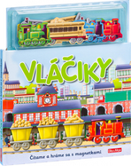 VLÁČIKY  Knižka s magnetkami