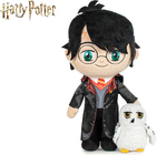 Harry Potter - Harry peluche 29cm in piedi con Hedwig