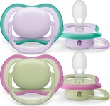 Philips AVENT Cumlík Ultra air neutral 0-6m dievča fialová 2ks