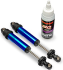 Traxxas tlmič GT-Maxx zadný hliníkový modrý (2)