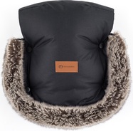 PETITE&amp;MARS Rukávnik / rukavice Furry Forever Black