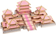 Woodcraft 3D-Holzpuzzle Epang-Palast
