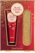 ACCENTRA Sada péče o ruce Body Luxury s pilníkem Vánoční květ 30ml