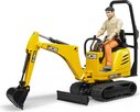 Bruder 62002 Mikrobager JCB s figúrkou