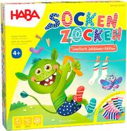 Haba Spoločenská hra pre deti Šťastné ponožky - veľké triedenie od 4 rokov