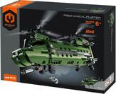 Set de construcție iM.MASTER 2în1 elicopter cu propulsie mecanică plastic 393 piese