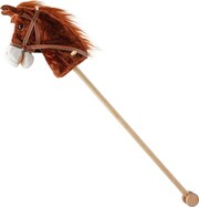 Hobby Horse so zvukom a kolieskami Bruno Baby Mix Brown