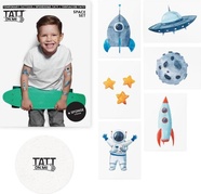 TATTonMe Tetovačky pre deti Vesmír sada