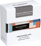 MF Autoduft Icon Textil Rechtecke Mehrfarbig / Sandalo Bergamotto