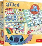 Trefl Stitch Sada 15 spoločenských hier