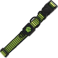 Obojok Active Dog Strong M limetka 2x34-49cm