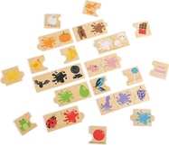Bigjigs Toys Didaktické puzzle Farby