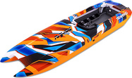 Traxxas Rumpf DCB M41 orange (komplett montiert)