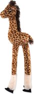 Hračka Dog Fantasy Jumbo žirafa pískacia a šuštiaci 87cm