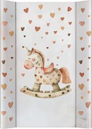 CEBA BABY Podložka prebaľovacia 2-hranná s pevnou doskou (50x70) Ultra Light Rocking Horse