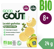 Good Gout BIO Wafle s oreganom a olivovým olejom (24 g)